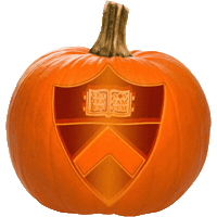 Halloween Pumpkin Sticker by Princeton University