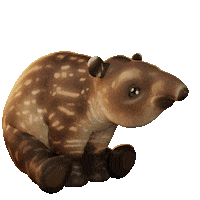 3D Baby Sticker by rvd