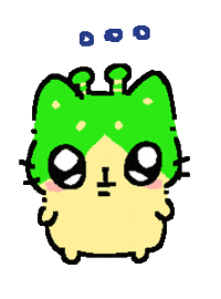 Aliencat What Sticker