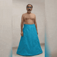 Salute Lungi GIF