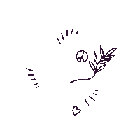 Olof Palme Peace Sticker by SSU