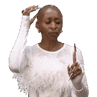 Hold On Idk Sticker by Cynthia Erivo