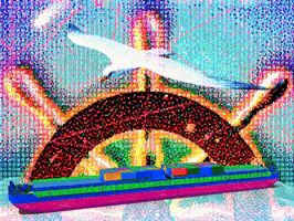 On Its Way Shipping GIF by The LSD Hotel