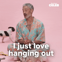Hanging Out Taika Waititi GIF by BuzzFeed