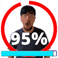 95 Percent Sticker
