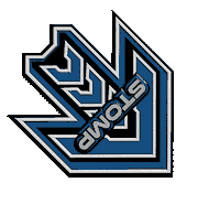 StepArtLine 3d blue arrow step Sticker
