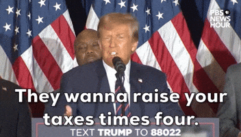 They wanna raise your taxes times four.