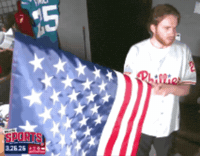 American Flag Baseball GIF by Respective