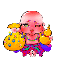 神様 Sticker by NAPOYAN