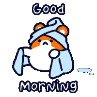 Good Morning Sticker Sticker