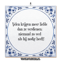 Humor Hart Sticker by Tegelspreuken.nl