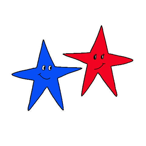 Happy American Sticker