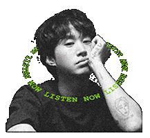 Listen Now Epik High Sticker by DIVE Studios