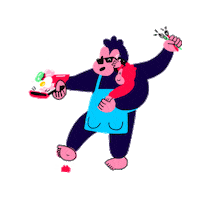 papaalfa  Sticker