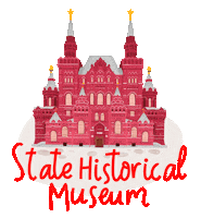 Russia Museum Sticker