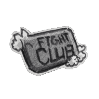 Fight Club Logo Sticker