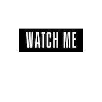 Watch Me Post Sticker