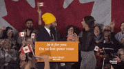 canada election you montreal finger point GIF