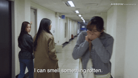 Stinks Body Parts GIF by Arrow Video