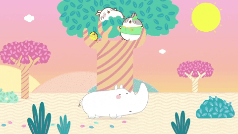 friendship omg GIF by Molang.Official