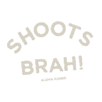 Bra Shoots Sticker by Aloha Exchange