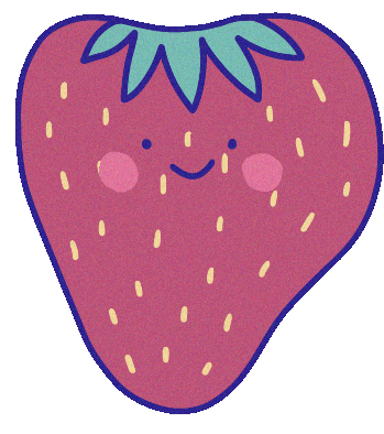 Food Fruits Sticker by Marie Boiseau