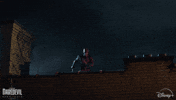 Jumping Super Hero GIF by Marvel Studios