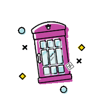 London Phone Sticker by Call It Spring