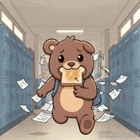 Learn Teddy Bear GIF by BEARISH