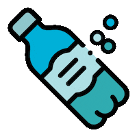 Water Refreshing Sticker