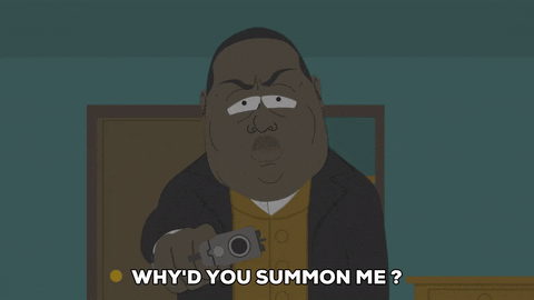 angry biggie smalls GIF by South Park 