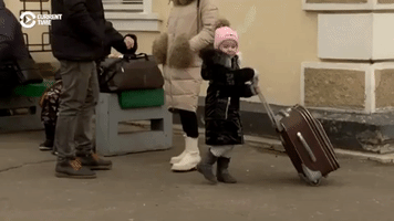 Donetsk Residents Say They Will Go 'Wherever There