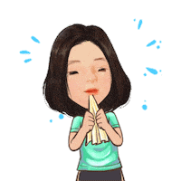 Girl Wow Sticker