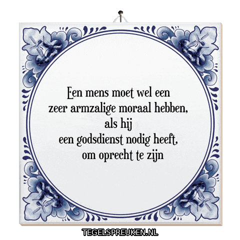 Respect Spreuk Sticker by Tegelspreuken.nl