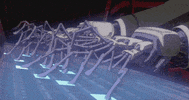 sci-fi typing GIF