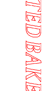 Test11 Sticker by Ted Baker