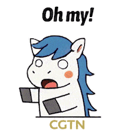 Oh My Thumbs Up Sticker by CGTN V-Studio