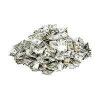 make it rain money STICKER by imoji