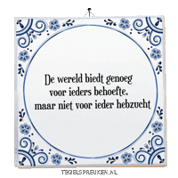 Respect Wijsheid Sticker by Tegelspreuken.nl