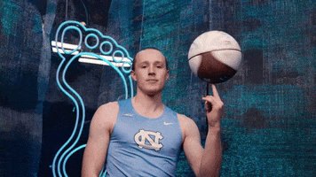North Carolina Spinning GIF by UNC Tar Heels