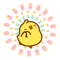 happy surprise Sticker by Molang