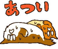 nitinitineruko hot cat ねこ 猫 Sticker