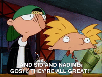 hey arnold nicksplat GIF