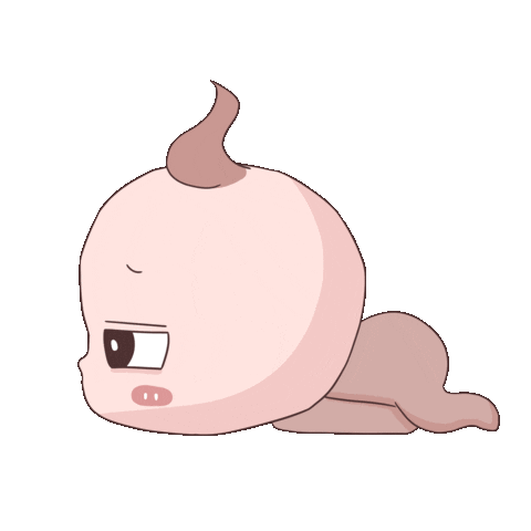 Tired On The Ground Sticker