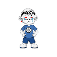 Sad Fan Feeling Down Sticker by Zhot