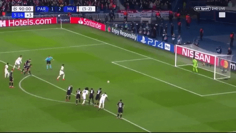 giphygifmaker united psg ucl penalty GIF