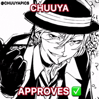 Bungo Stray Dogs Approval GIF
