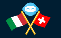 ibani-official flag robot italy italia GIF