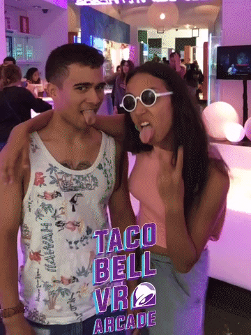 vrarcade GIF by Taco Bell VR Arcade