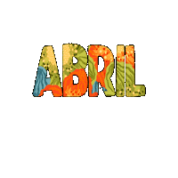 Abril Sticker